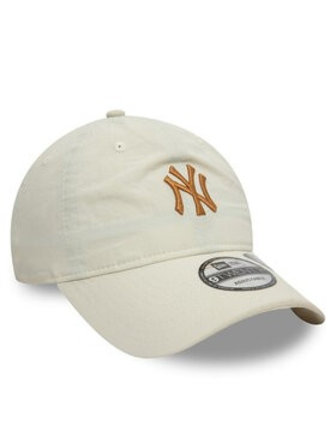 New Era Czapka z daszkiem New York Yankees Recycled 9Twenty 60595203 Écru