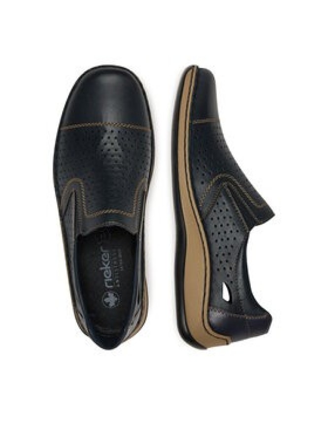 Rieker Półbuty 05286-15 Granatowy