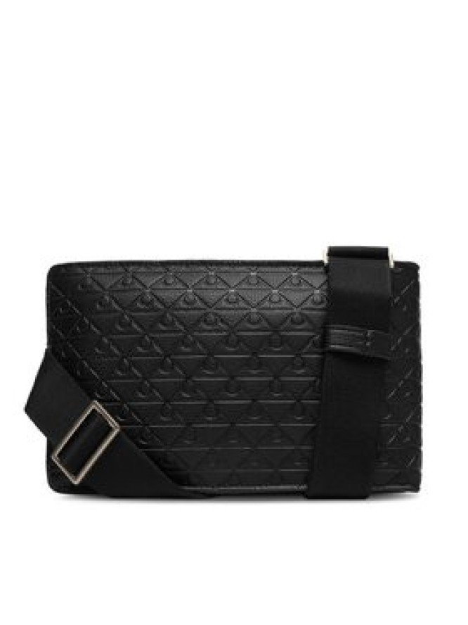 Calvin Klein Saszetka Emblem Aop Emboss Square Sling LV04D3277G Czarny