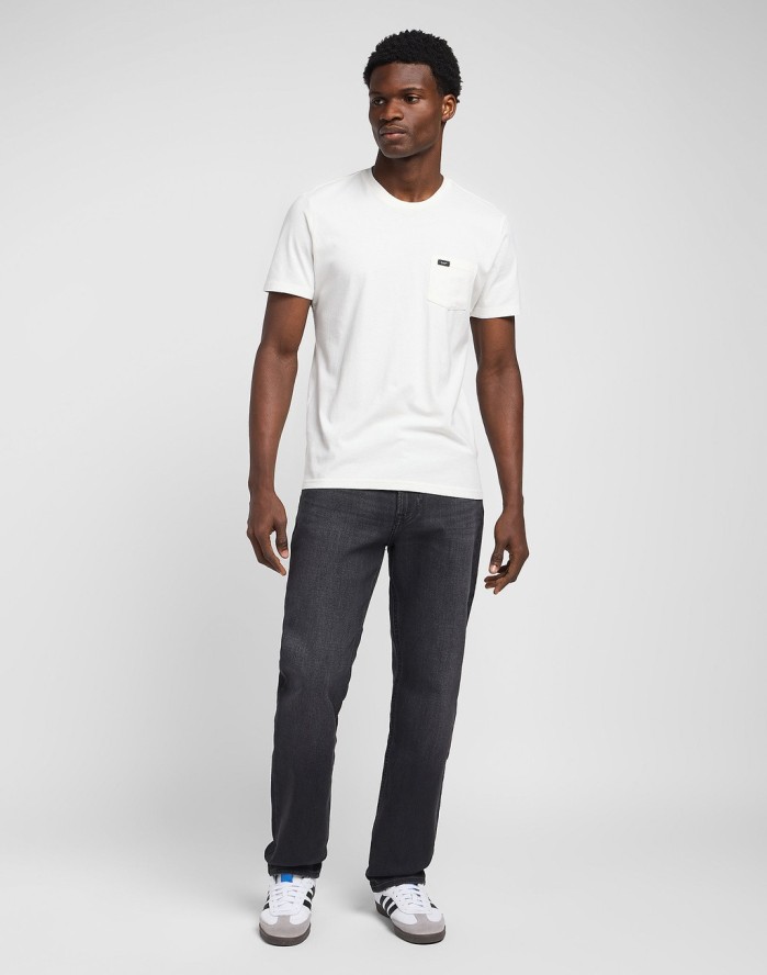 MĘSKIE SPODNIE LEE WEST BLACK USED 112339070