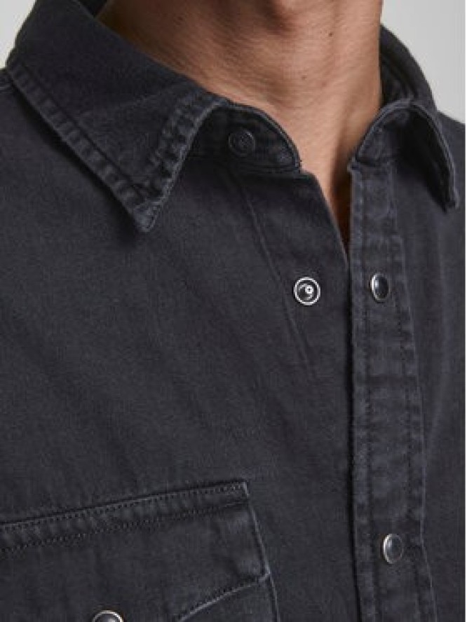 Jack & Jones Koszula Sheridan 12138115 Czarny Slim Fit