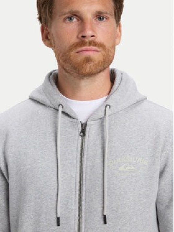 Quiksilver Bluza EQYFT05135 Szary Regular Fit