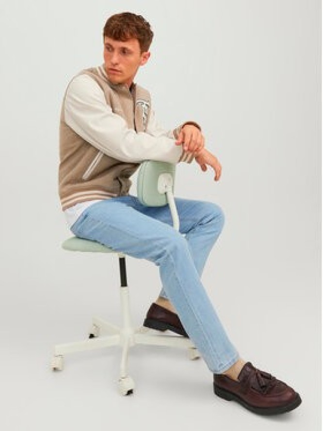 Jack & Jones Jeansy Chris 12250231 Niebieski Loose Fit