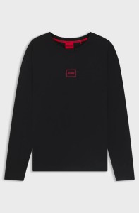 Hugo Loungewear Laze NERO Męska koszulka sportowa