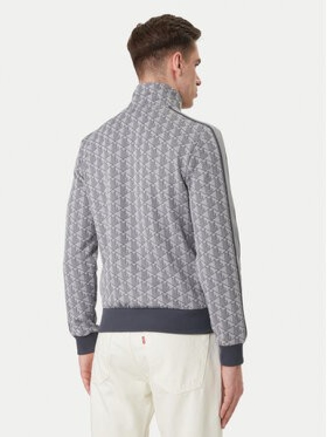 Lacoste Bluza SH1368 Szary Regular Fit