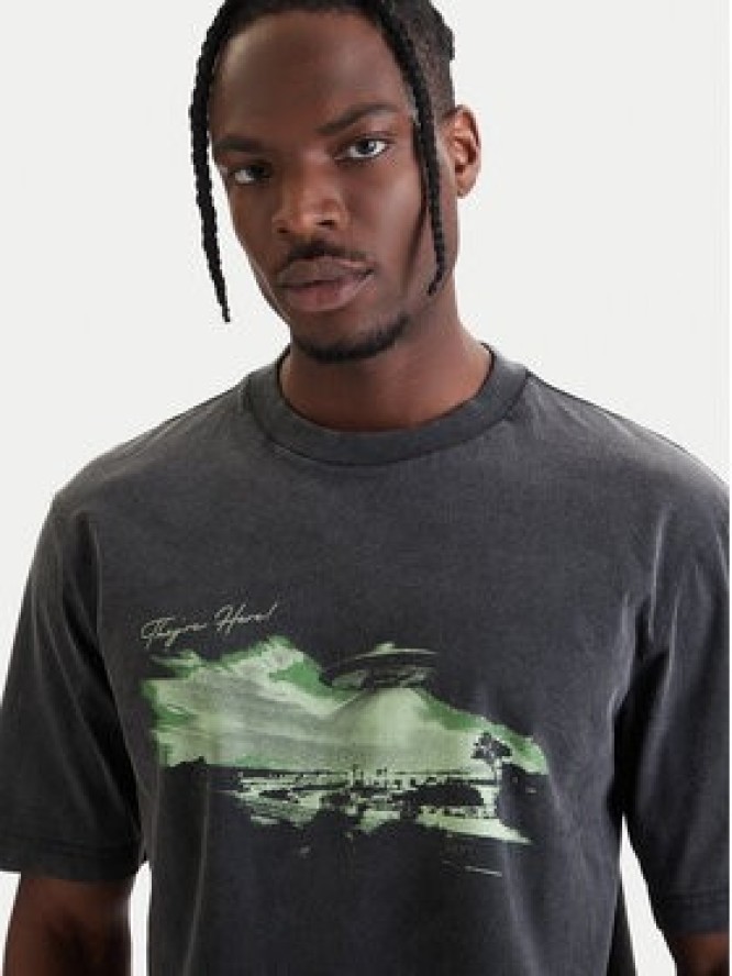 HUGO T-Shirt Nextralio 50560090 Czarny Regular Fit