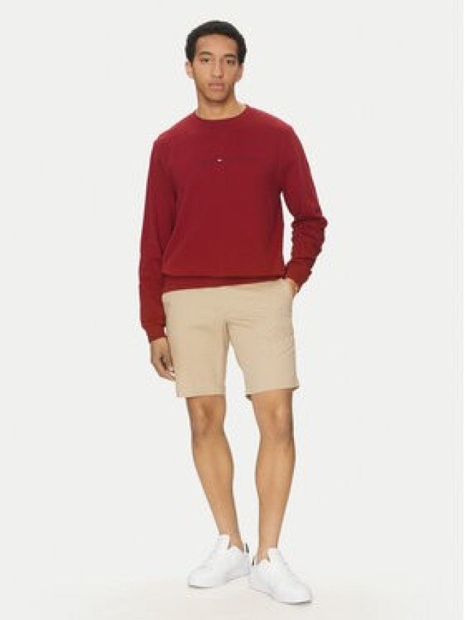 Tommy Hilfiger Szorty materiałowe Brooklyn MW0MW23563 Beżowy Regular Fit