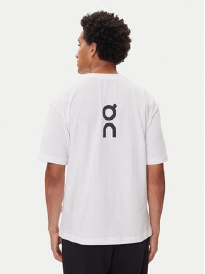 On T-Shirt Club-T 1ME1005 Biały Relaxed Fit