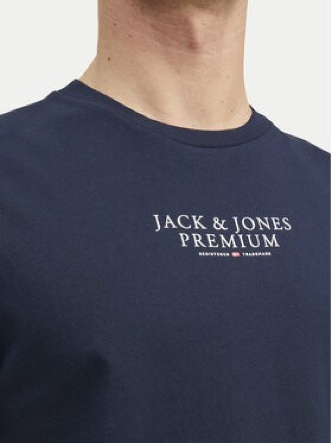 Jack & Jones T-Shirt Archie 12217167 Granatowy Regular Fit