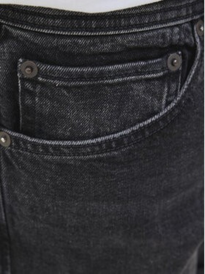 Jack & Jones Szorty jeansowe Rick 12269612 Czarny Regular Fit