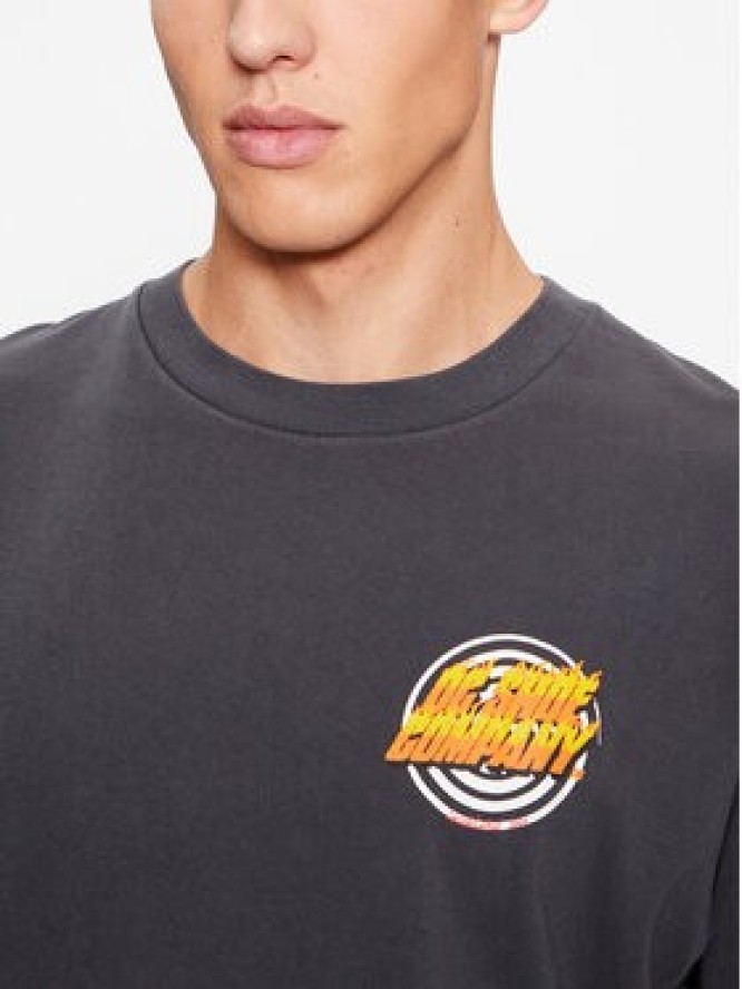 DC Shoes T-Shirt Burner Tees ADYZT05271 Czarny Regular Fit