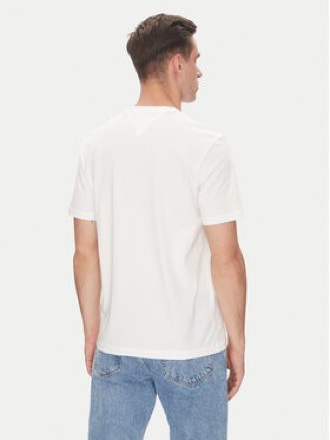 Tommy Hilfiger T-Shirt Stack MW0MW39355 Biały Regular Fit