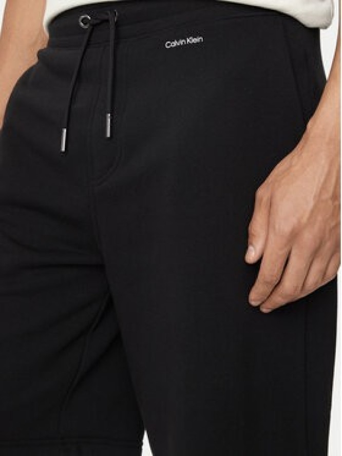 Calvin Klein Szorty sportowe Nano Logo K10K112689 Czarny Regular Fit