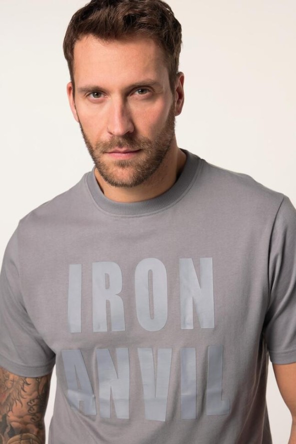 Męski T-shirt fitness Belly Fit rękaw 1/2 Iron Anvil szybkoschnący