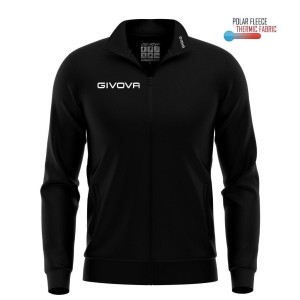 Bluza sportowa Givova Polarfleece Mono 500 czarna