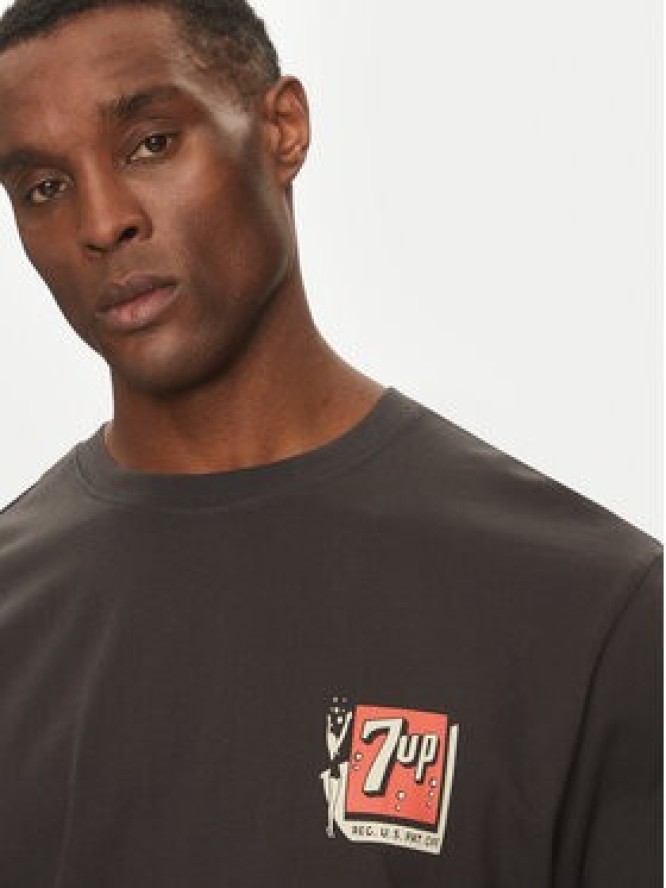 Only & Sons T-Shirt 7Up 22033847 Czarny Relaxed Fit
