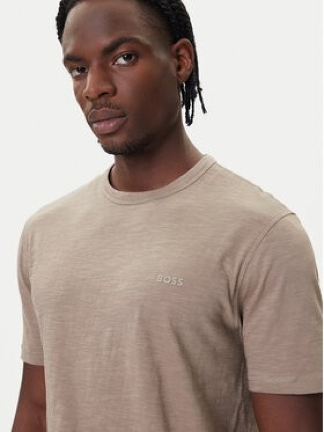 BOSS T-Shirt Tegood 50508243 Beżowy Regular Fit