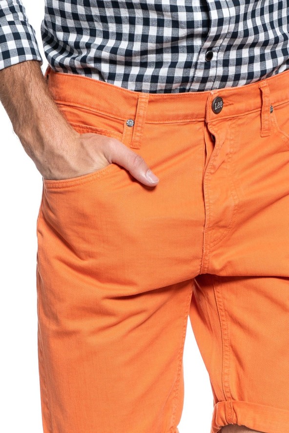 LEE 5 POCKET SHORT MĘSKIE SPODENKI RELAXED SHORT L73ESBRR 112120511