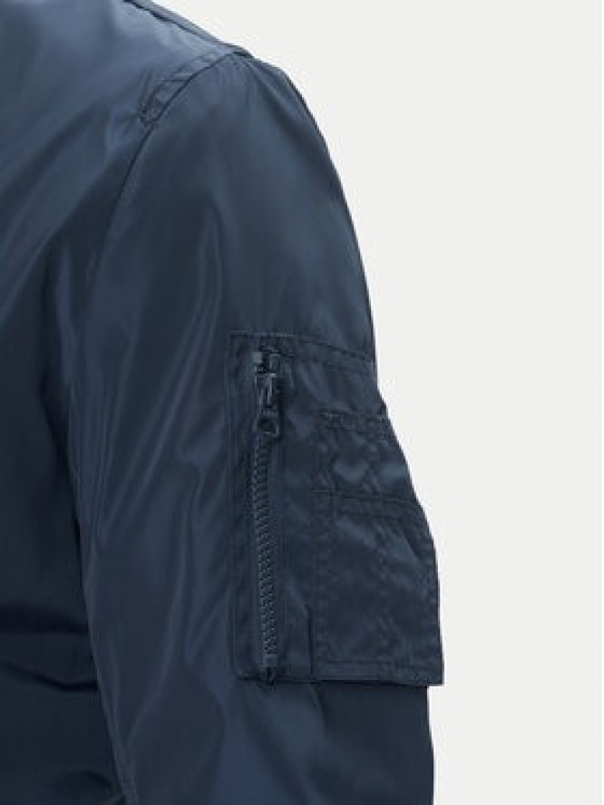 Schott NYC Kurtka bomber Airstar Granatowy Regular Fit