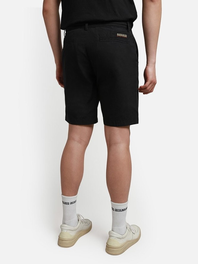 Napapijri Bermudy "Nakuru" w kolorze czarnym rozmiar: W29