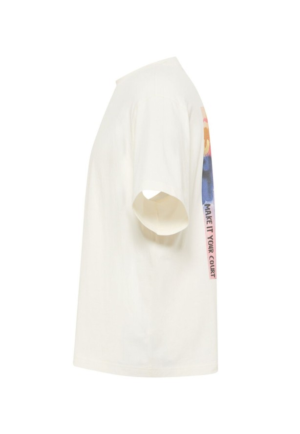 MĘSKA KOSZULKA MUSTANG T-shirt Akron Whisper White 1015264 2013