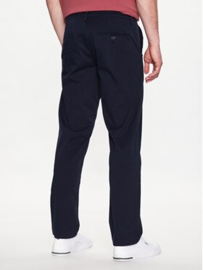 Selected Homme Chinosy 16087665 Granatowy Straight Fit