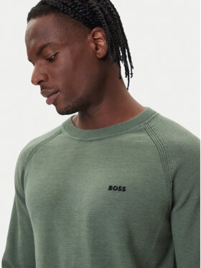 BOSS Sweter K_Zone CN 50541938 Zielony Regular Fit