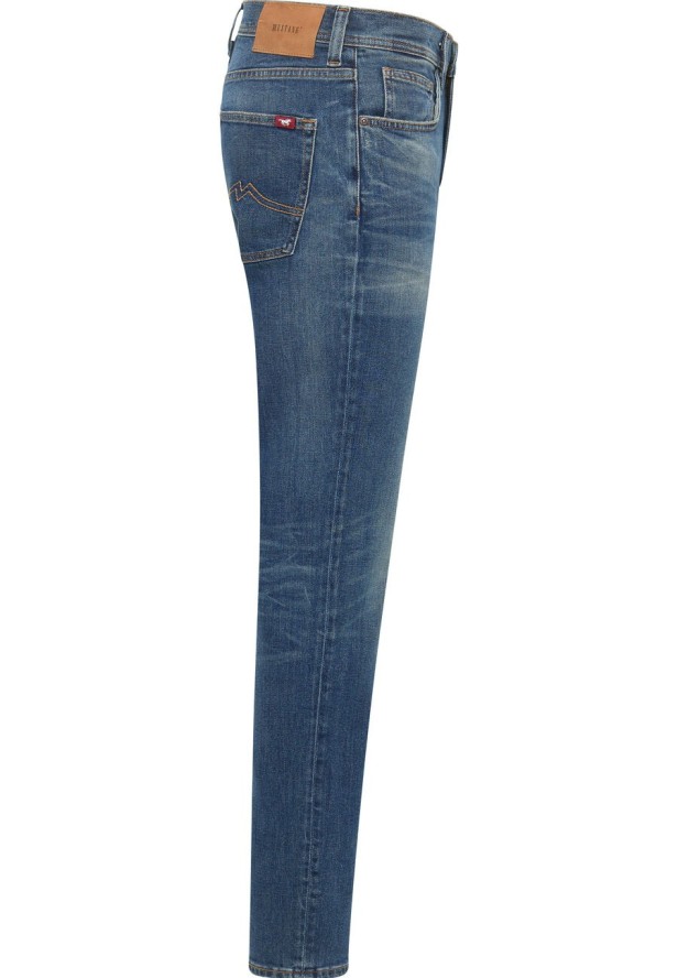 MĘSKIE SPODNIE JEANSOWE MUSTANG ORLANDO SLIM DENIM BLUE 1014599 5000 773