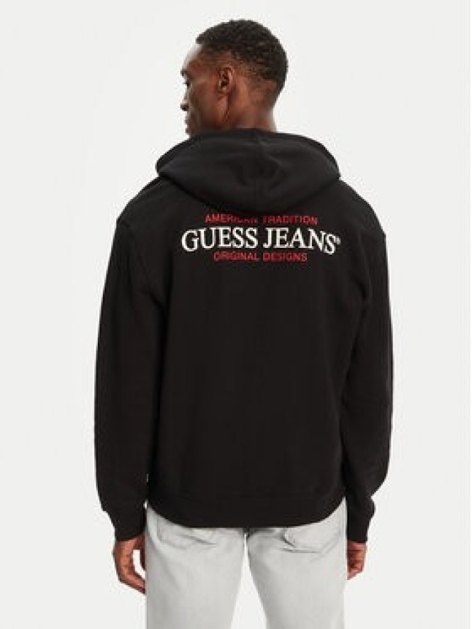 Guess Jeans Bluza M5RQ45 KCPR1 Czarny Regular Fit