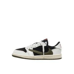 Air Jordan 1 Retro Low OG SP Travis Scott Olive Enfants et Bébés