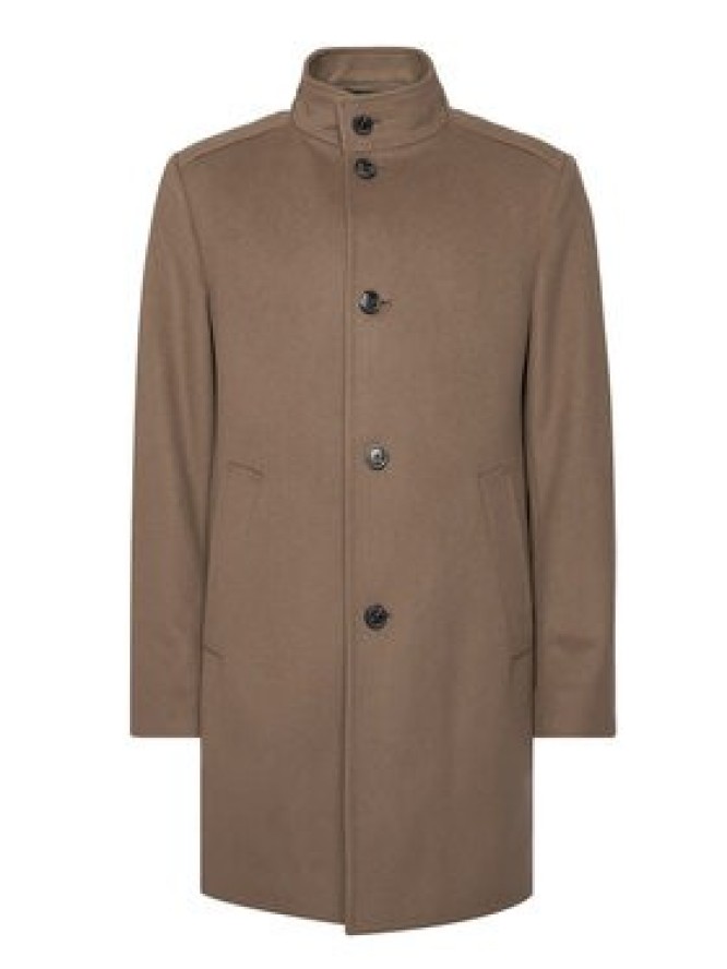 JOOP! Płaszcz wełniany 17 JC-21Maron 30044311 Khaki Regular Fit