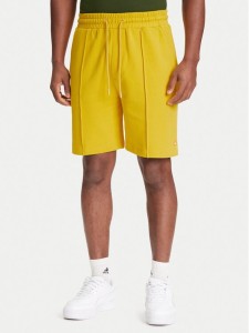 United Colors Of Benetton Szorty sportowe 342ZU900X Żółty Regular Fit