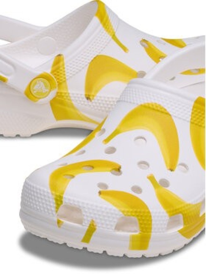 Crocs Klapki Classic Fresh Fruits Clog 211008 Biały