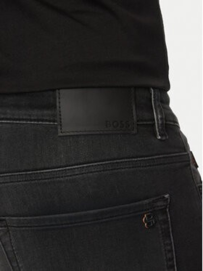 BOSS Jeansy Re Maine 50534691 Czarny Regular Fit