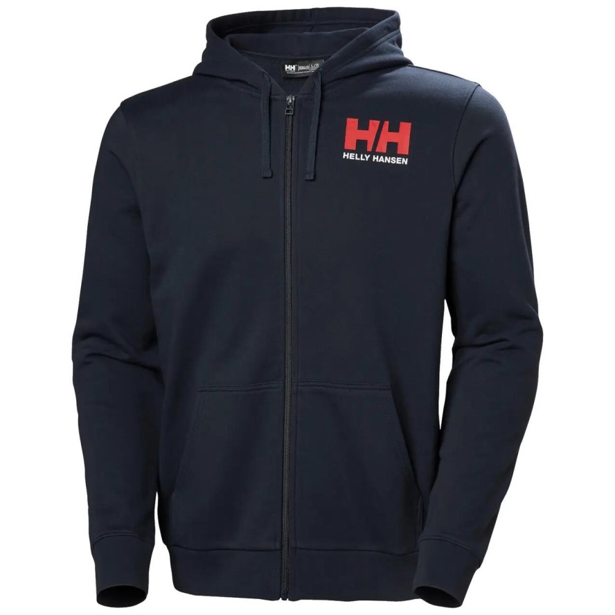 Bluza z kapturem z pełnym zamkiem błyskawicznym Helly Hansen Logo
