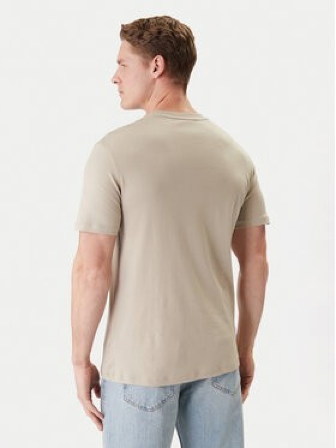 Calvin Klein T-Shirt LV04LB275G Beżowy Regular Fit
