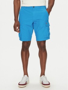 Napapijri Szorty materiałowe Noto 2.0 NP0A4HOQ Niebieski Regular Fit