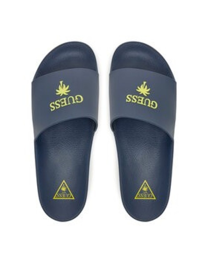 Guess Klapki F5GZ05 BB00F Granatowy