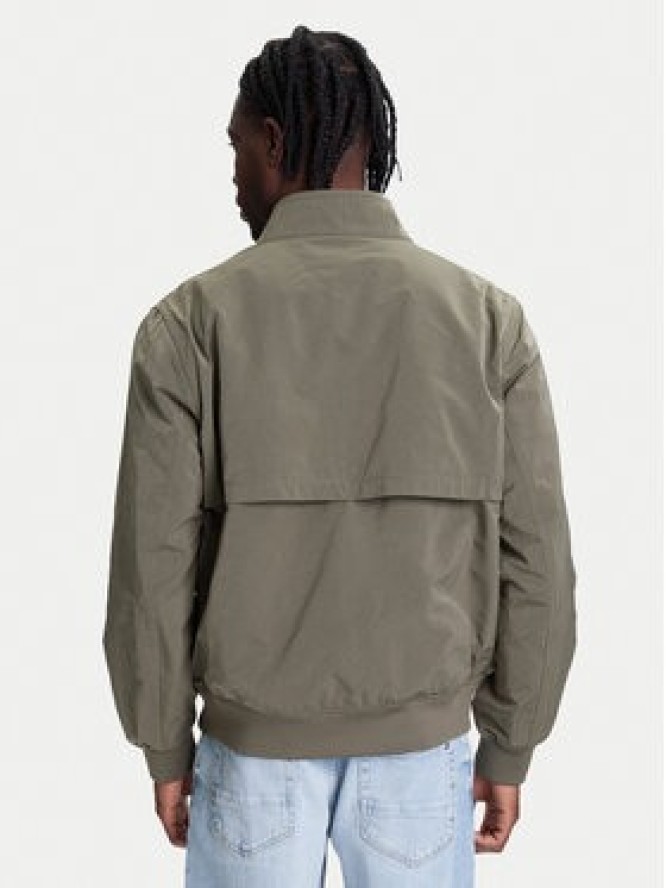 Tommy Hilfiger Kurtka bomber Harrington MW0MW39637 Zielony Regular Fit