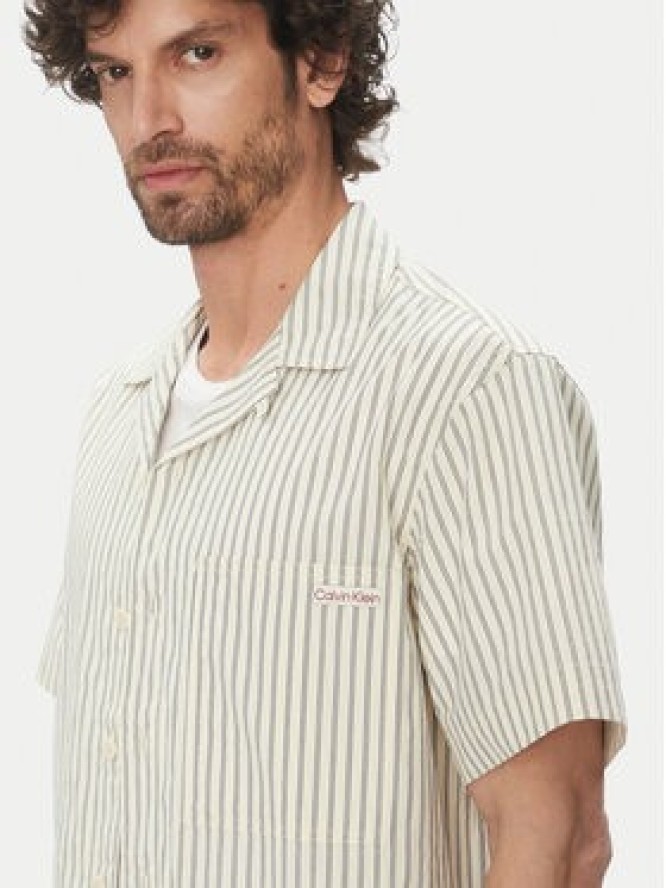 Calvin Klein Jeans Koszula J30J327330 Beżowy Regular Fit
