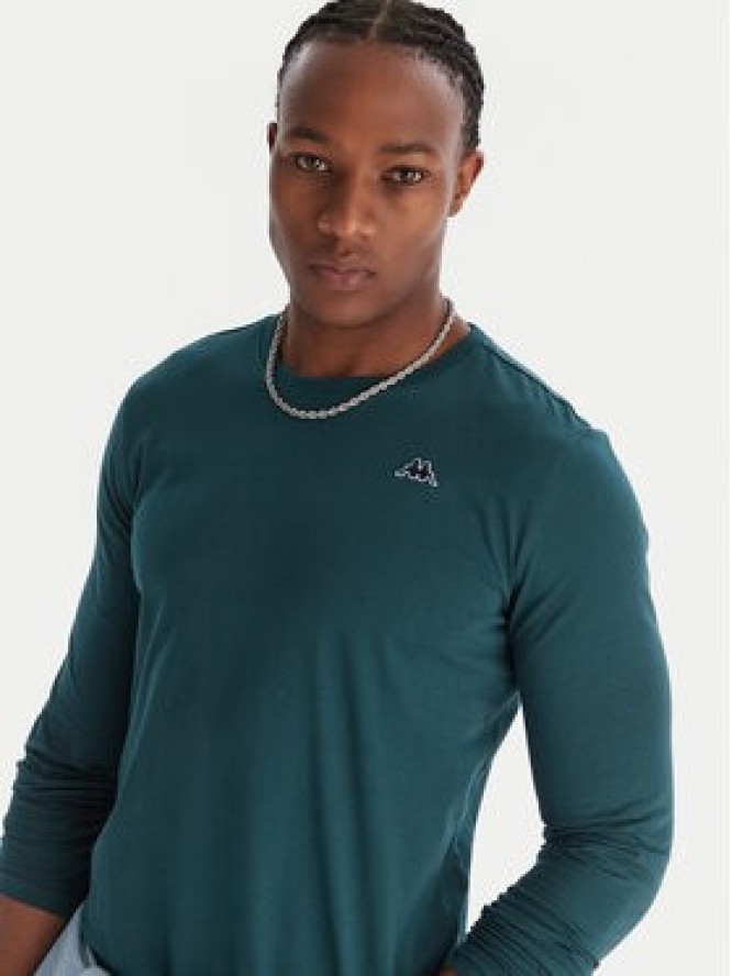 Robe di Kappa Longsleeve 631189W Zielony Slim Fit