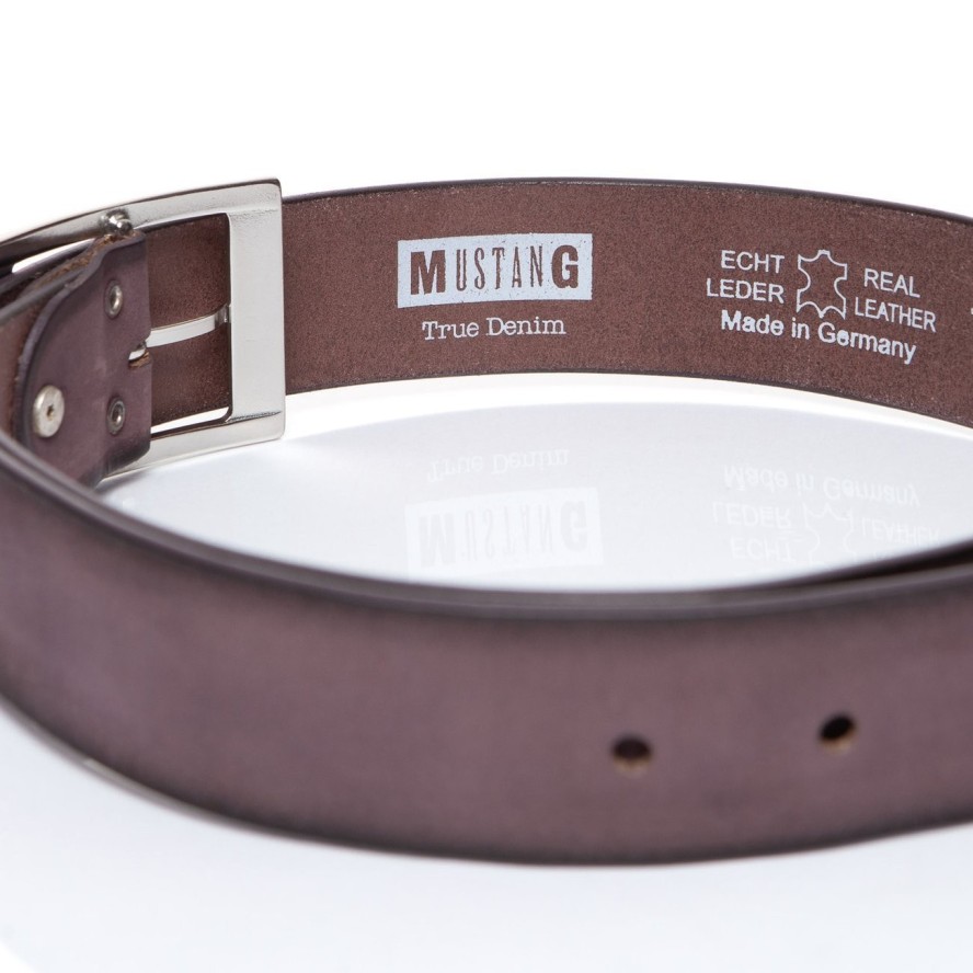 MUSTANG PASEK SKÓRZANY SOPO-MUS056 441 40 mm Ledergürtel