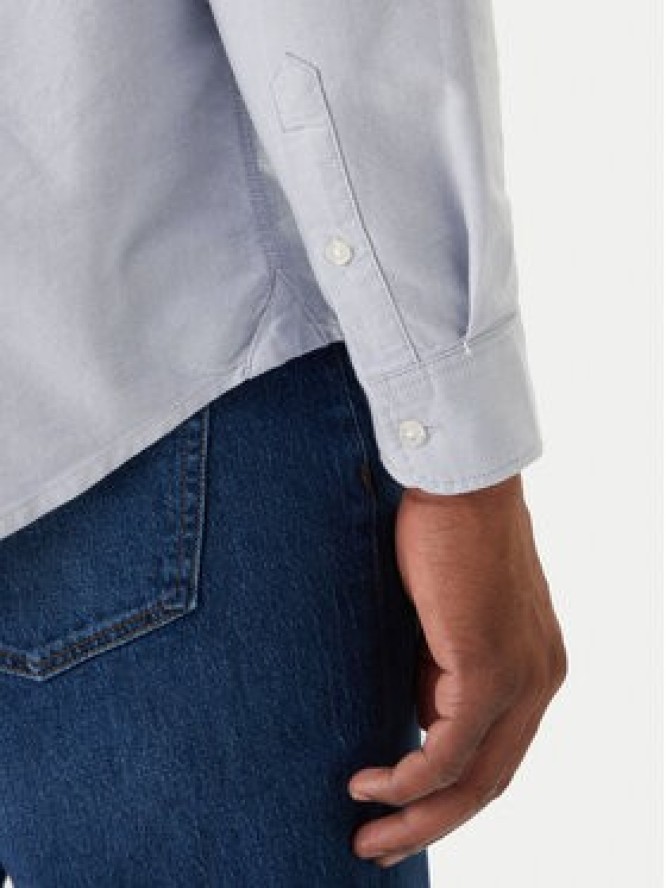 Tommy Jeans Koszula Oxford DM0DM22836 Niebieski Regular Fit
