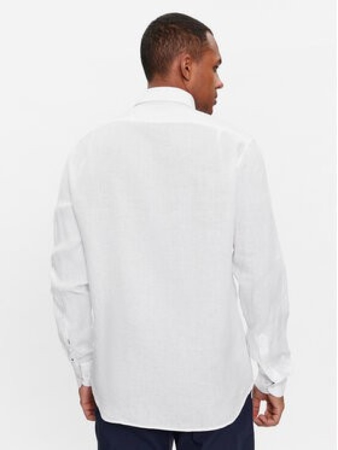 Paul&Shark Koszula 24413080 Biały Slim Fit