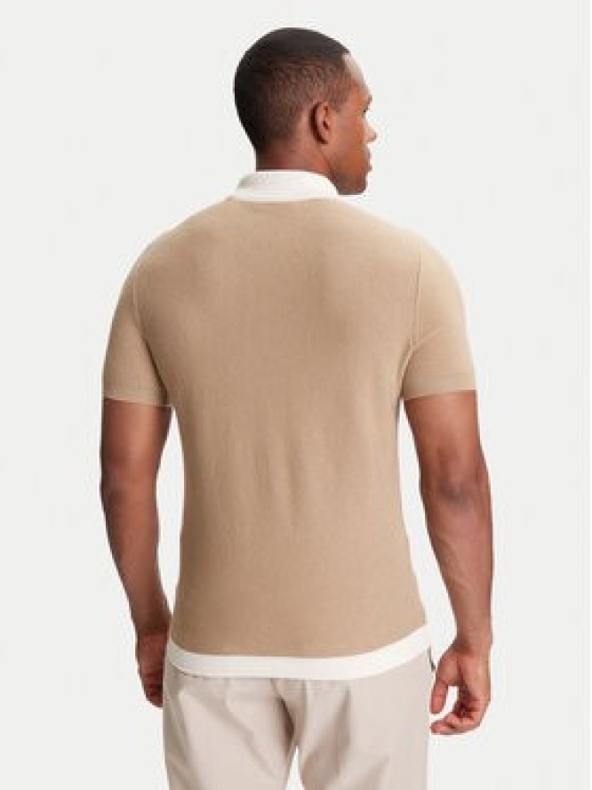 Guess Sweter M5YR11 Z3OE2 Beżowy Regular Fit