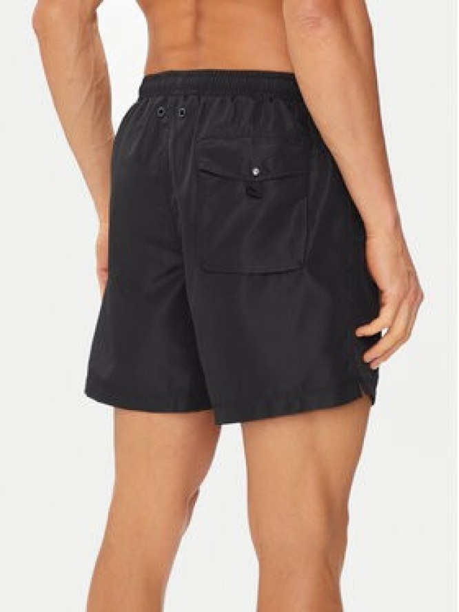 Aeronautica Militare Szorty kąpielowe 241BW219CT2967 Czarny Regular Fit