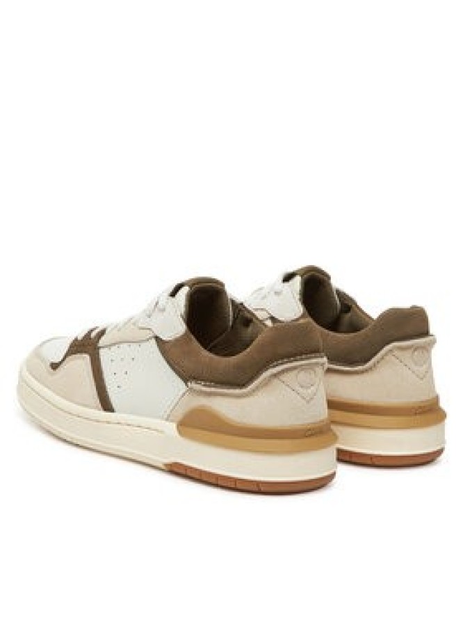 Clarks Sneakersy Courtlite2 Lo 26181287 Beżowy