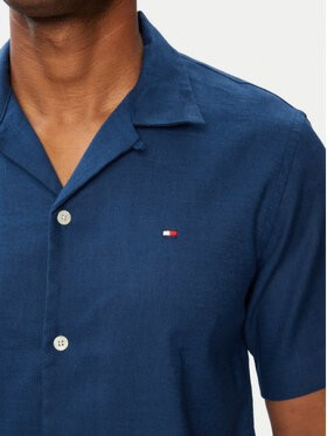 Tommy Hilfiger Koszula MW0MW43090 Niebieski Regular Fit