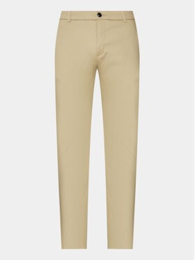 Lindbergh Chinosy 30-005044 Beżowy Slim Fit