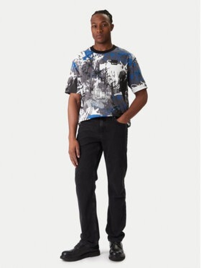 Karl Lagerfeld Jeans Jeansy B1M10039 Czarny Straight Fit